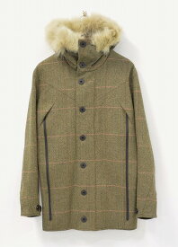 【新品】 GRIFFIN （グリフィン）DARTMOUTH REVERSIBLE COAT FOX CHECK ダートマス リバーシブルコート ファー チェック BROWN/CAMO XS ミリタリー アーミー モッズ ストリート アメカジ
