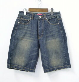 【新品】FLIP THE SCRIPT （フリップザスクリプト）DENIM SHORTS WASH INDIGO 2 M デニムショーツ ショートパンツ ハーフパンツ 短パン ジーンズ JEANS