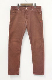 【中古】BEDWIN & THE HEARTBREAKERS （ベドウィン&ザ・ハートブレイカーズ）TAPERED FIT CORDUROY PANTS FADED "CHARLS" BURGUNDY 4 コーデュロイパンツ 10L テーパードフィット