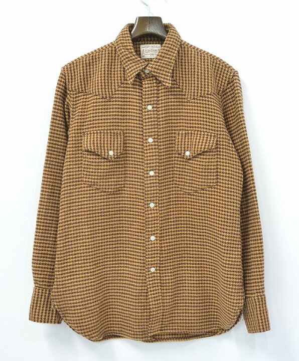 楽天市場】【中古】BONCOURA (ボンクラ) FLANNEL WESTERN SHIRTS 