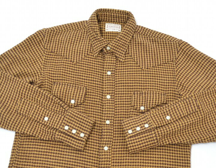楽天市場】【中古】BONCOURA (ボンクラ) FLANNEL WESTERN SHIRTS 