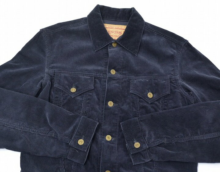 楽天市場】【中古】BONCOURA (ボンクラ) コールテンGジャン NAVY 40  