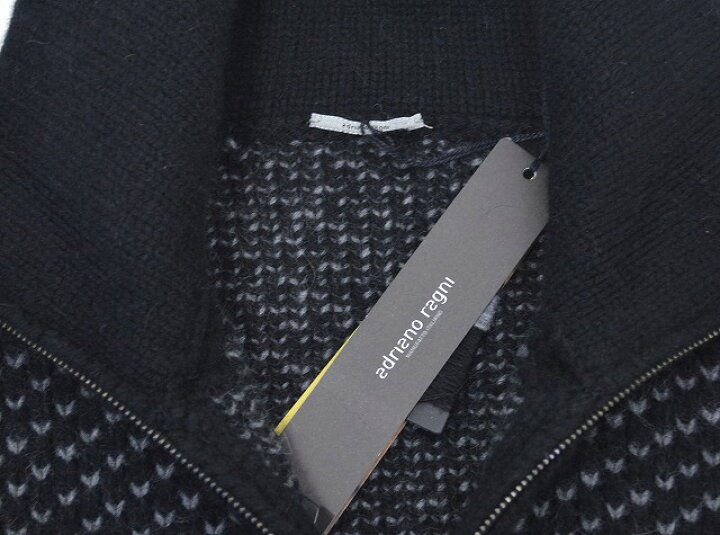 楽天市場】【中古】 ADRIANO RAGNI (アドリアーノラーニ) KNIT BLOUSON 