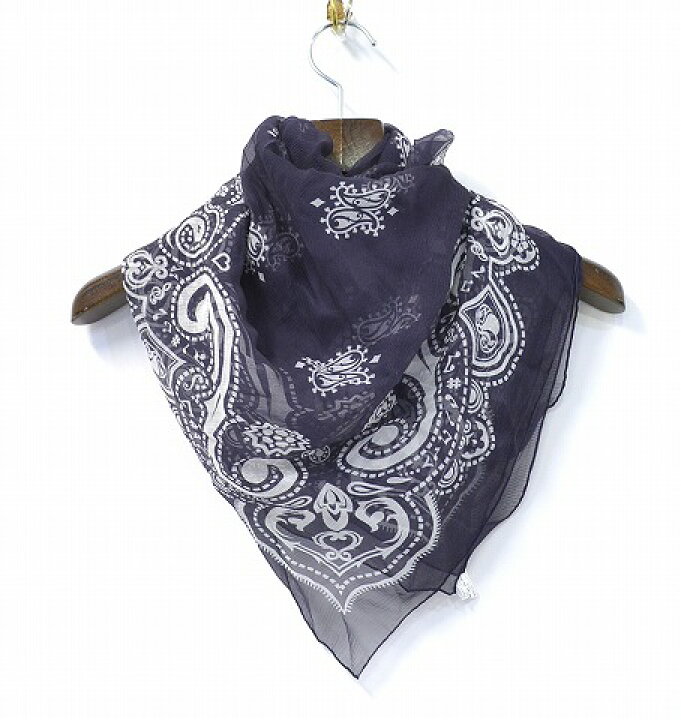 楽天市場】【新品】NUMBER NINE (ナンバーナイン) BANDANA Silk Scarf 