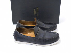 【中古】 BEDWIN & THE HEARTBREAKERS×REGAL (ベドウィン&ハートブレイカーズ×リーガル) OG LOAFERS "BYFIELD" ローファー 1 23.5cm BLACK