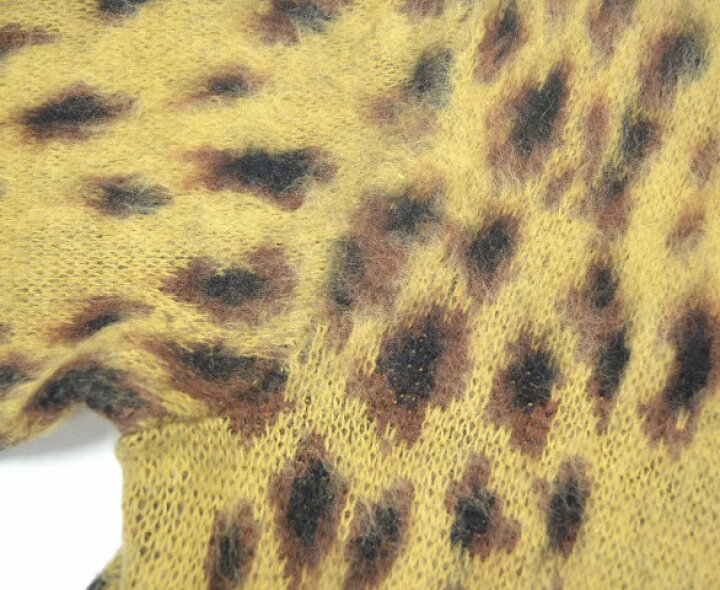楽天市場】【中古】Needles (ニードルズ) Mohair Cardigan - Leopard 