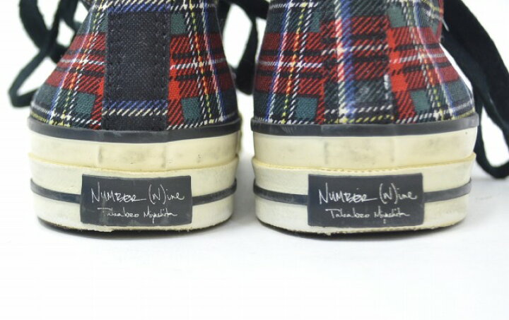 楽天市場】【中古】NUMBER NINE (ナンバーナイン) ハイカット 