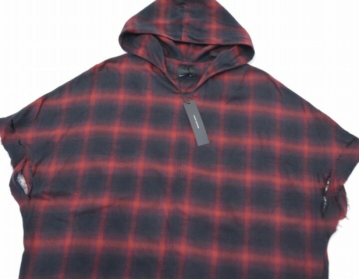 楽天市場】【美中古】 BLACK MACHINE (ブラックマシーン) CHECK PONCHO 