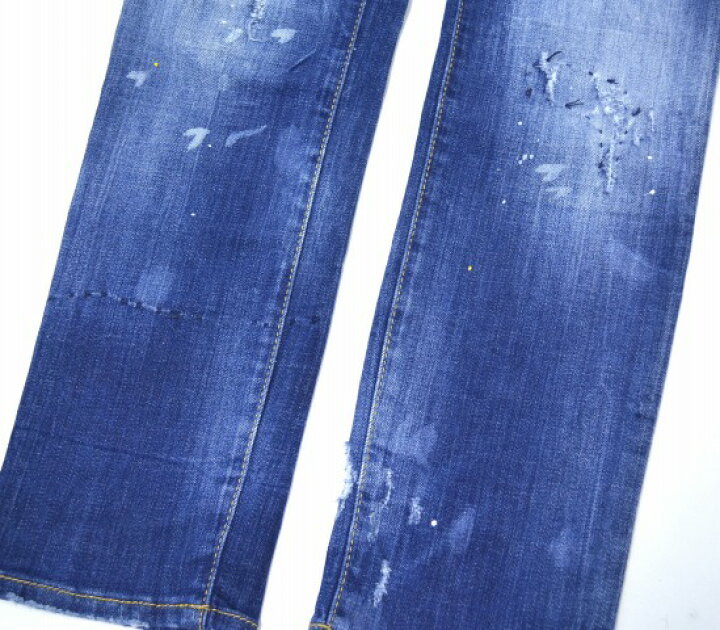 楽天市場】【中古】 DSQUARED2 (ディースクエアード) SKATER JEANS 