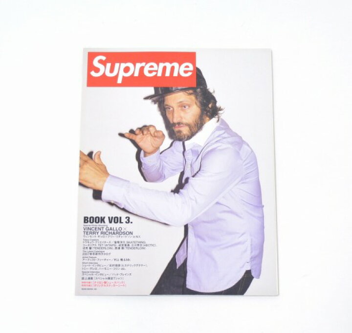 楽天市場】【中古】SUPREME (シュプリーム) BOOK VOL 3. ムック本 