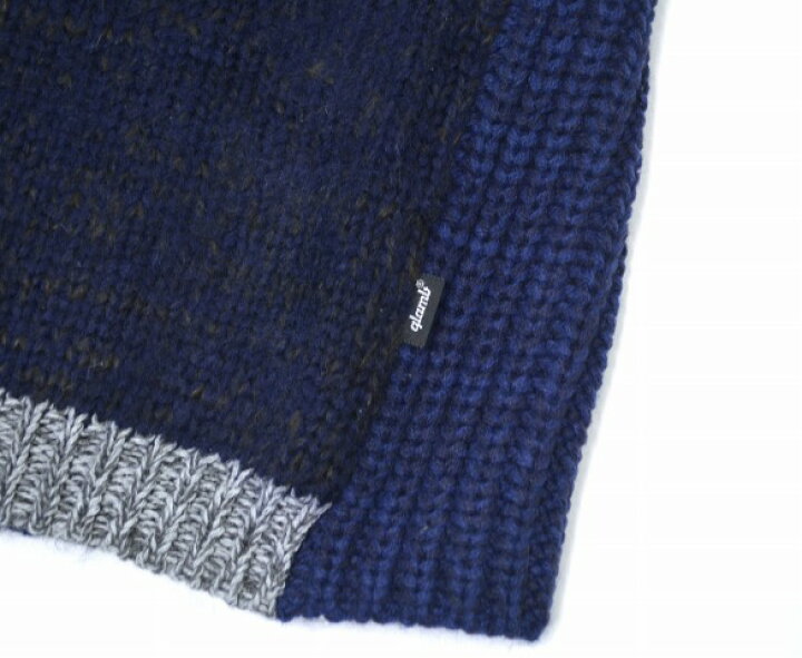 楽天市場】【新品】 glamb (グラム) SCOTT KNIT スコットニット 4 NAVY 