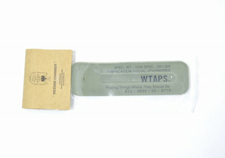 楽天市場】【新品】 WTAPS (ダブルタップス) INCENSE CHAMBER / TRAY  