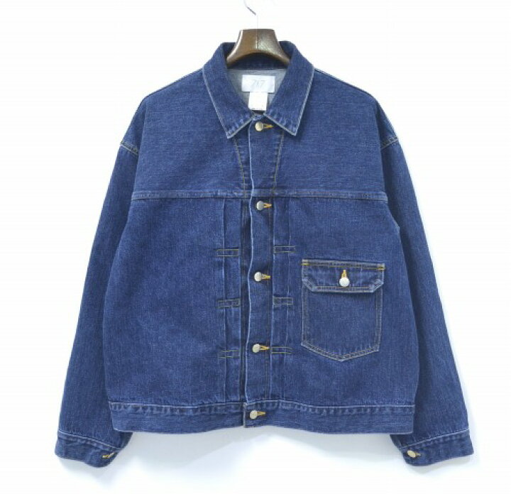 楽天市場】【中古】 7×7 (セブン バイ セブン) 1ST TYPE DENIM JACKET  