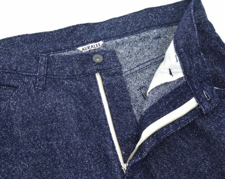 楽天市場】【中古】 AURALEE (オーラリー) SILK DENIM WIDE PANTS 