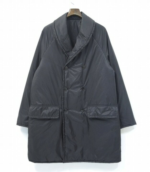 楽天市場】【中古】 COMOLI (コモリ) 中綿ショールカラーコート 3  