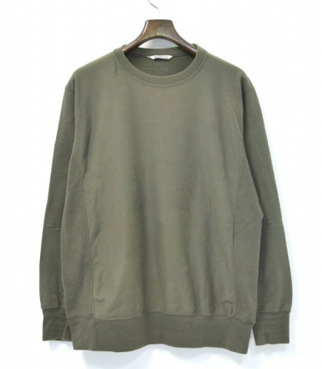 楽天市場】【中古】 AURALEE (オーラリー) SUPER HIGH GAUGE SWEAT P/O 