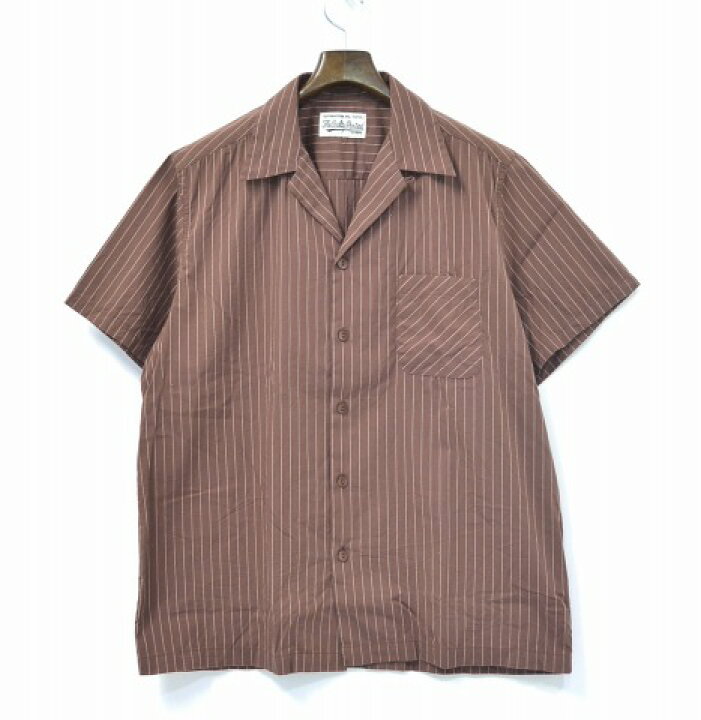 楽天市場】【中古】 WACKO MARIA (ワコマリア) PINSTRIPE OPEN COLLAR  
