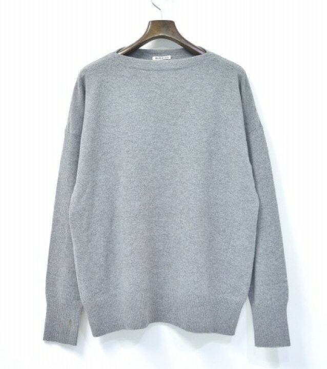 楽天市場】【中古】 AURALEE (オーラリー) 14.5μ WOOL KNIT BIG BOAT 