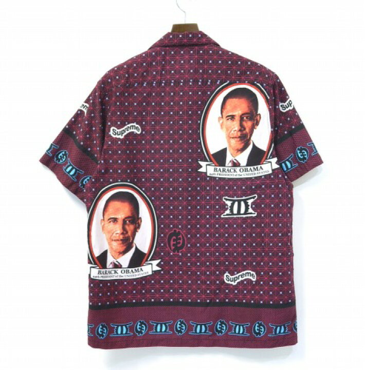 楽天市場】【中古】 SUPREME (シュプリーム) OBAMA SHIRT オバマシャツ  
