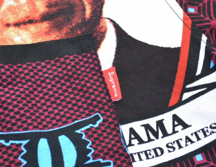 楽天市場】【中古】 SUPREME (シュプリーム) OBAMA SHIRT オバマシャツ 