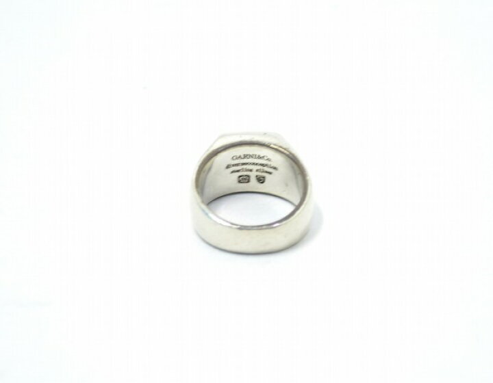 楽天市場】【中古】 GARNI (ガルニ) Square Onyx Ring スクエア 