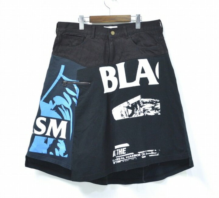 楽天市場】【中古】 FACETASM (ファセッタズム) BLACK FLAG SHORTS 