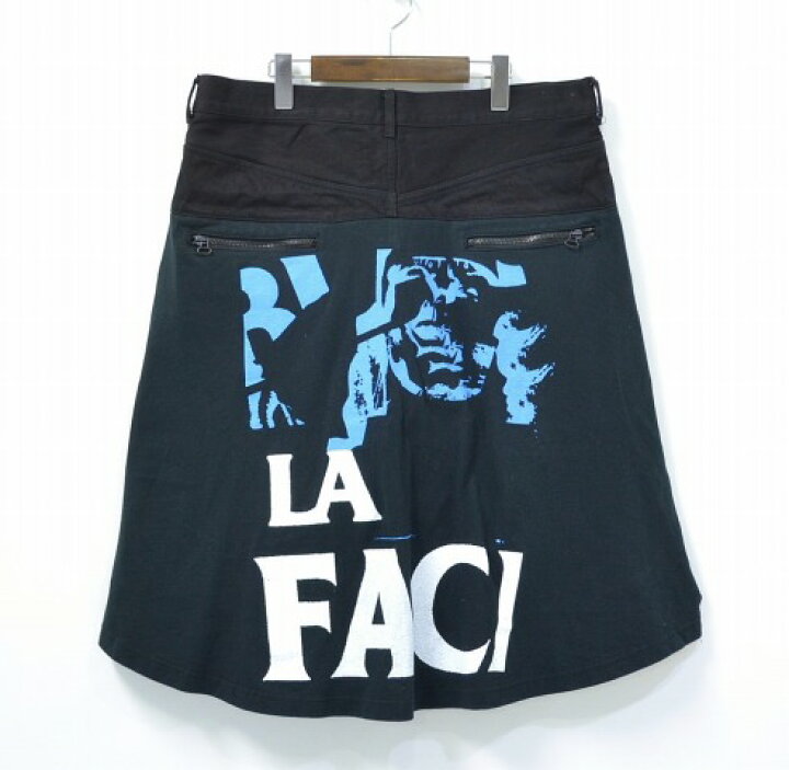 楽天市場】【中古】 FACETASM (ファセッタズム) BLACK FLAG SHORTS 