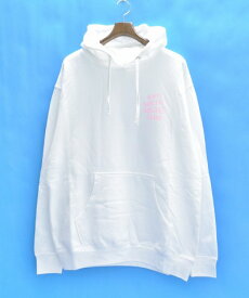 【新品】 ANTI SOCIAL SOCIAL CLUB (アンチソーシャルソーシャルクラブ) BABY BLUES HOODIE ベイビーブルースフーディー M WHITE ASSC フルロゴ プリント プルオーバーパーカー スウェット トレーナー おしゃれ