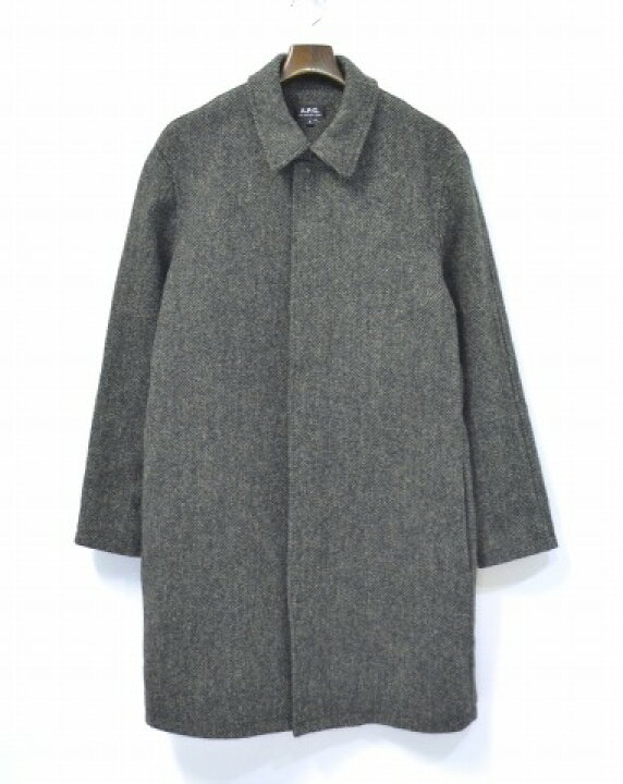 楽天市場】【中古】 A.P.C. (アーペーセー) MAC DEWAERE 14A ツイード 