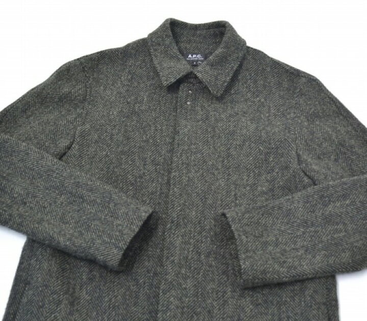 楽天市場】【中古】 A.P.C. (アーペーセー) MAC DEWAERE 14A ツイード 