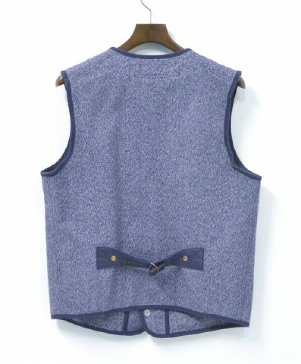 楽天市場】【中古】 BONCOURA (ボンクラ) PIPING VEST BLUE MOCK TWIST 