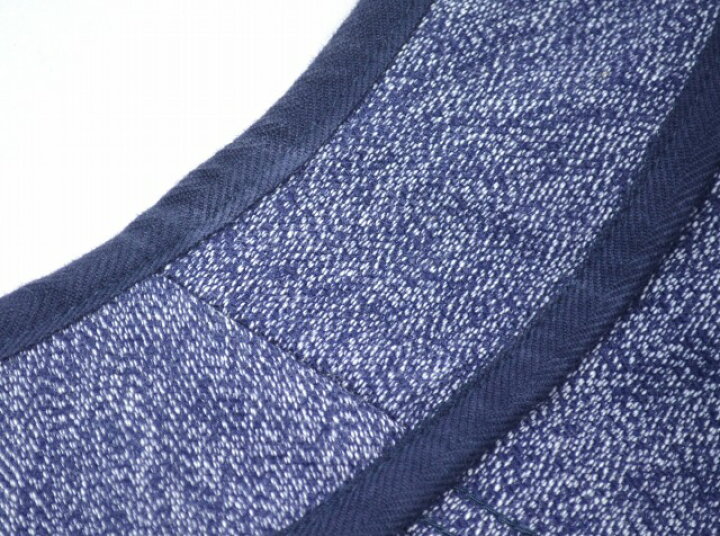 楽天市場】【中古】 BONCOURA (ボンクラ) PIPING VEST BLUE MOCK TWIST 
