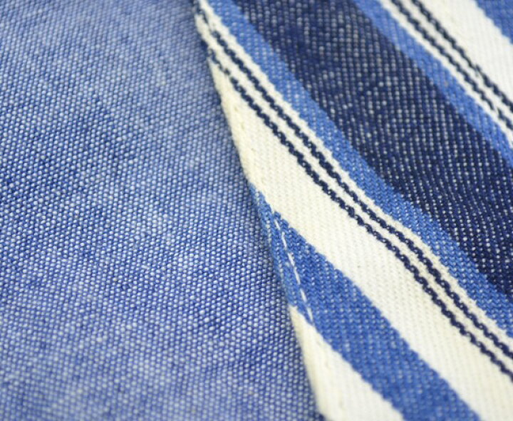 楽天市場】【中古】 BONCOURA (ボンクラ) INDIGO STRIPE VEST 