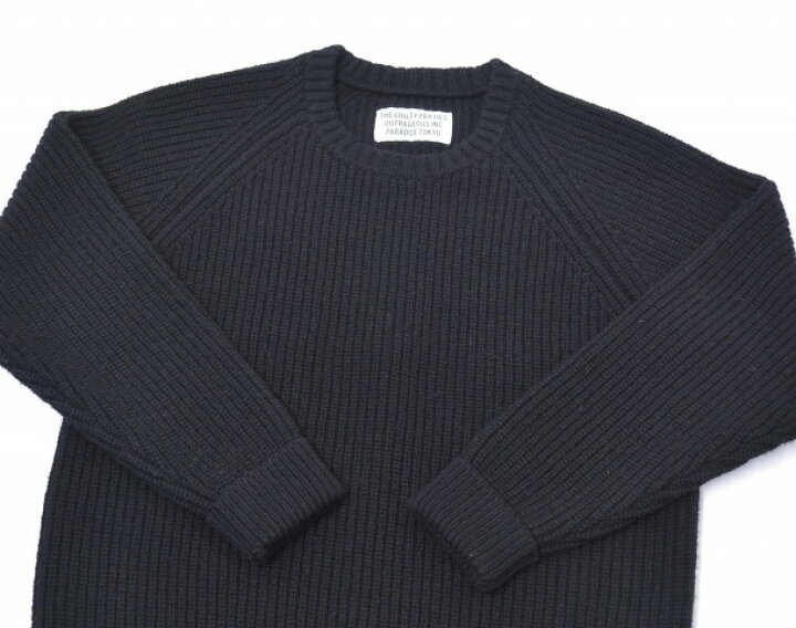 楽天市場】【中古】 WACKO MARIA (ワコマリア) RIB STITCH SWEATER 