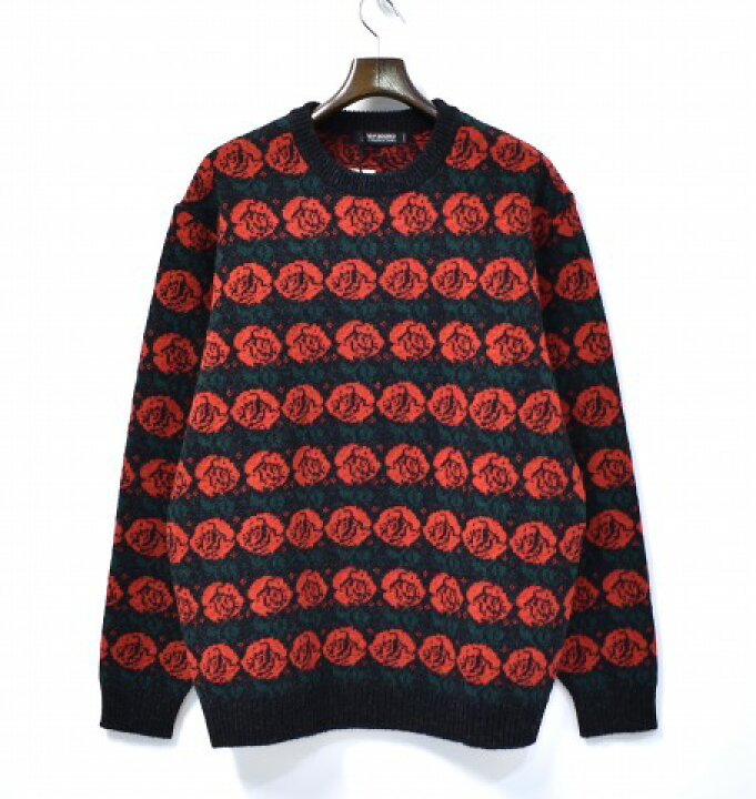 楽天市場】【新品】 COOTIE (クーティー) Rose Pattern Sweater ローズ 
