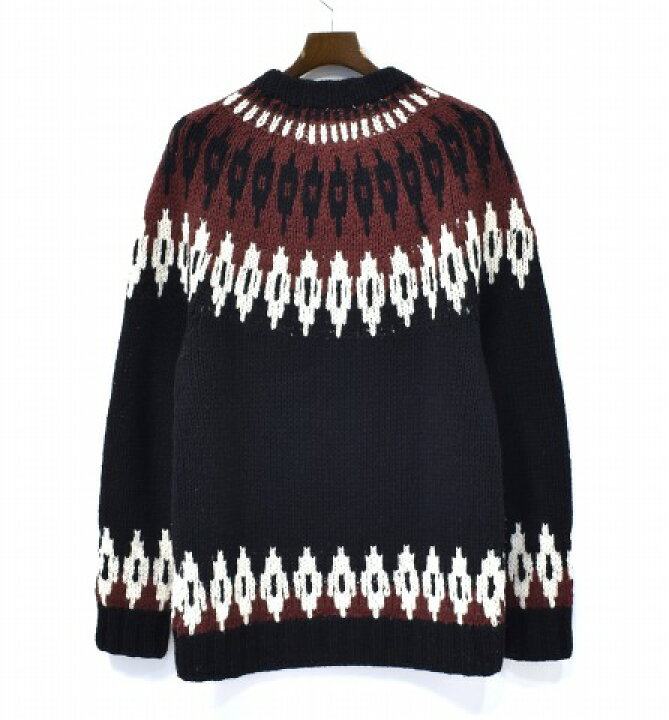 楽天市場】【中古】 WACKO MARIA (ワコマリア) NORDIC SWEATER 