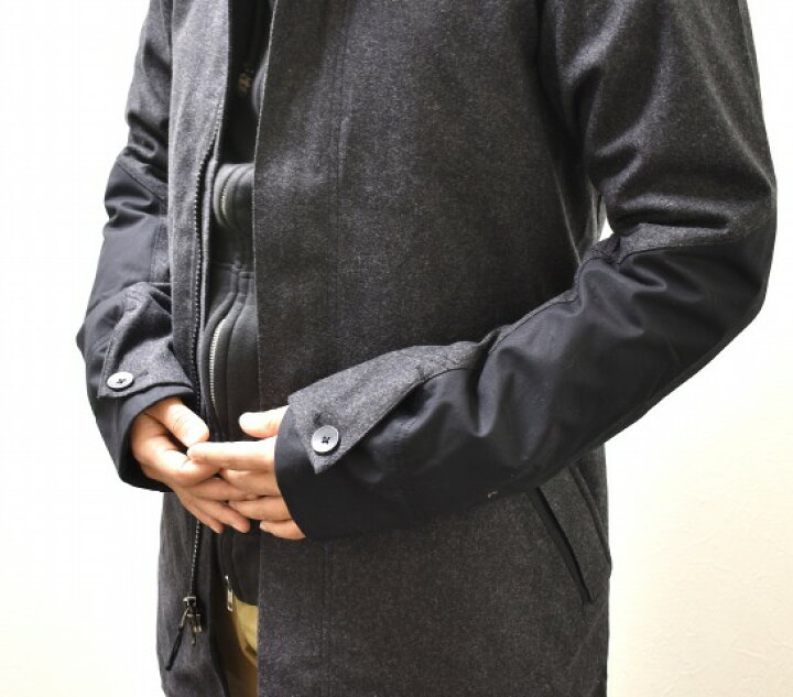 楽天市場】【新品】 nau （ナウ） ELIMENO PEA COAT ウール ピーコート 