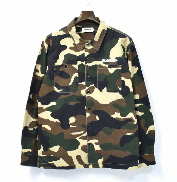 楽天市場】【中古】 XLARGE (エクストララージ) L/S OG WORK SHIRT 