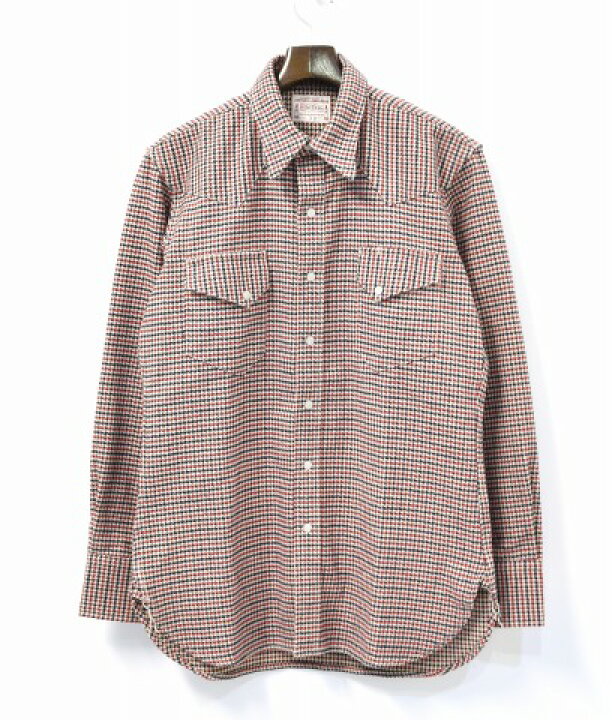 楽天市場】【中古】 BONCOURA (ボンクラ) Flannel Western Shirt 