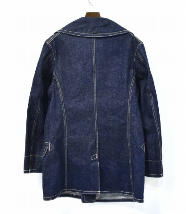 楽天市場】【中古】 BONCOURA (ボンクラ) DENIM PEA COAT デニム 
