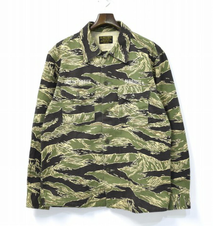 楽天市場】【中古】 WACKO MARIA (ワコマリア) TIGER CAMO ARMY SHIRT 