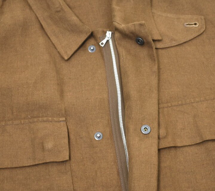 楽天市場】【中古】 AURALEE (オーラリー) LINEN GABARDINE BIG SAFARI 