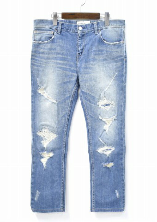 楽天市場】【中古】 PHENOMENON (フェノメノン) CRASH SKINNY PANTS 