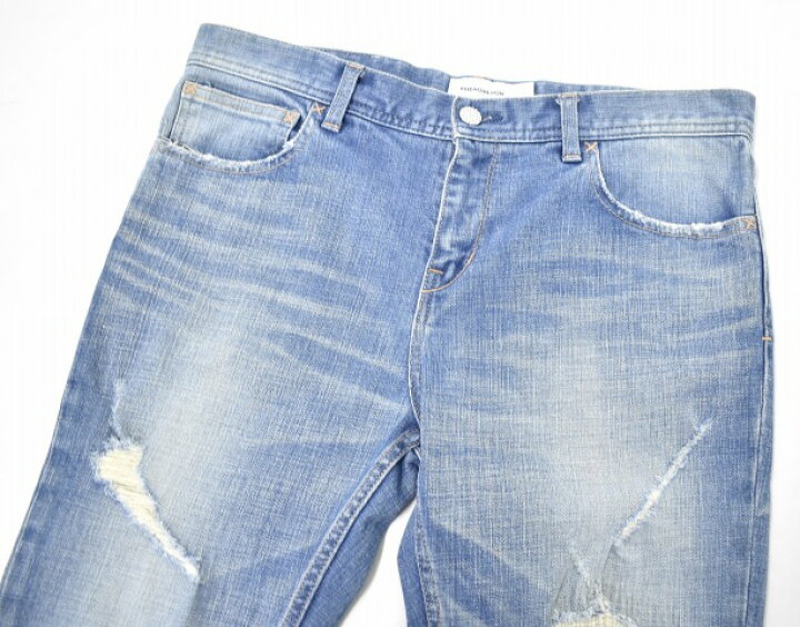 楽天市場】【中古】 PHENOMENON (フェノメノン) CRASH SKINNY PANTS 
