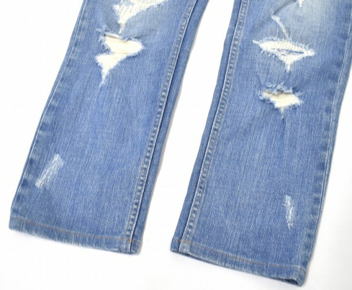 楽天市場】【中古】 PHENOMENON (フェノメノン) CRASH SKINNY PANTS 