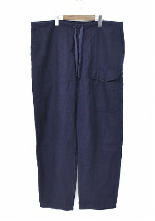 楽天市場】【中古】 COMOLI (コモリ) Linen Brushed Drawstring Pants 