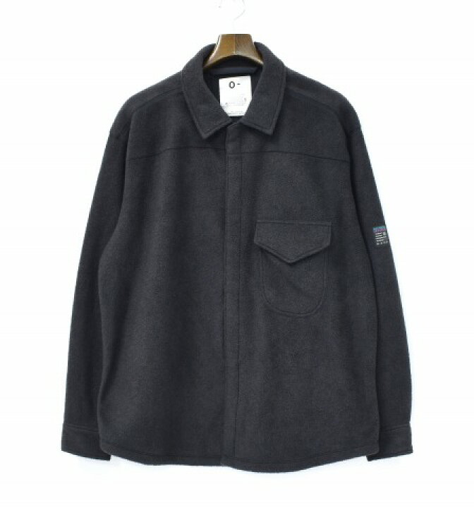 楽天市場】【美中古】 O- (オー) FLEECE HIGH NECK SHIRT フリース 