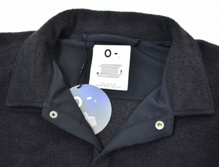 楽天市場】【美中古】 O- (オー) FLEECE HIGH NECK SHIRT フリース 