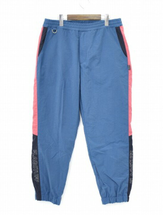 楽天市場】【中古】 F-LAGSTUF-F (フラッグスタッフ) TRACK LINE PANTS 