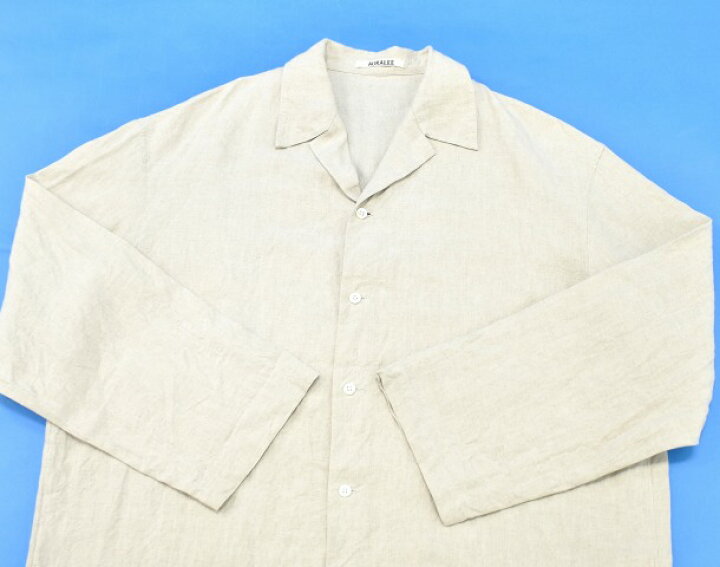 楽天市場】【中古】 AURALEE (オーラリー) LINEN GABARDINE OVER 